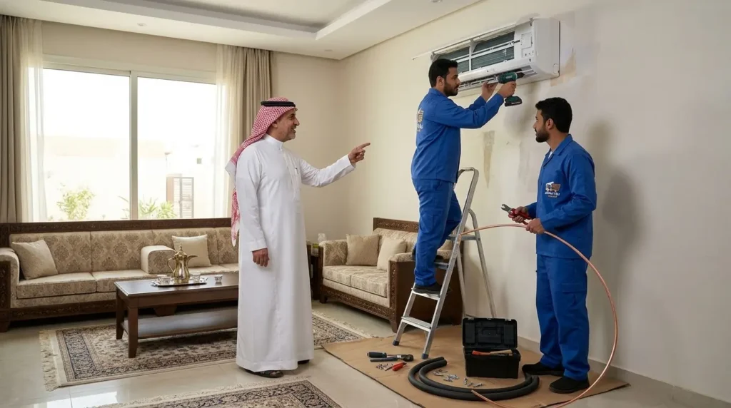 مميزات أفضل شركة تركيب مكيفات في القويعية 