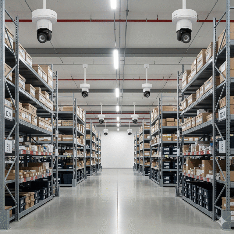 مستودعات تخزين آمنة بالرياض مع كاميرات مراقبة