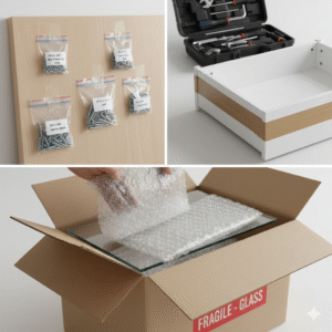 كيفية فك وتركيب أثاث للنقل