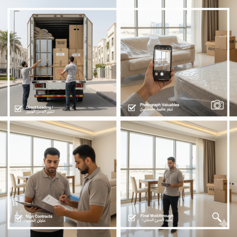 قائمة مراجعة نقل عفش البيت