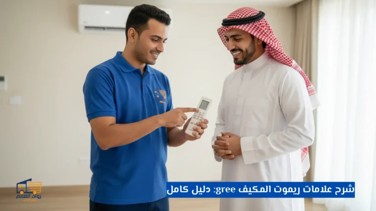 شرح علامات ريموت المكيف gree