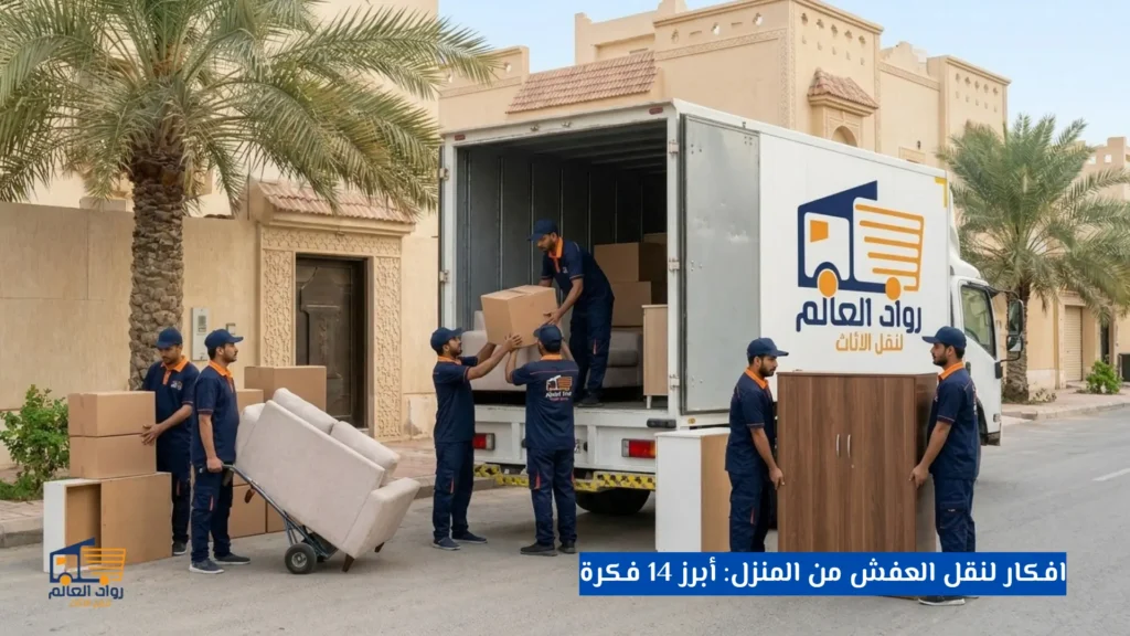 فكرة لنقل العفش من المنزل 