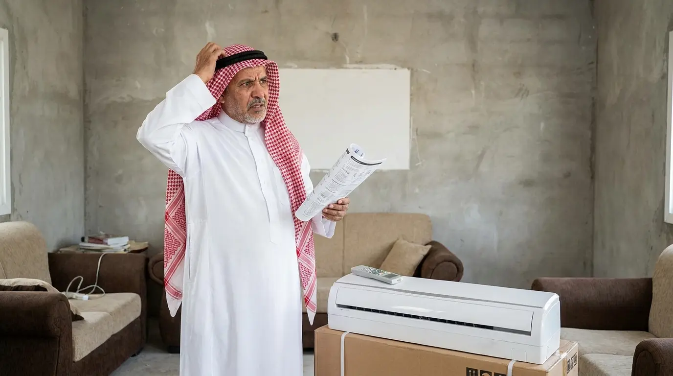 المكان المناسب لتركيب المكيف